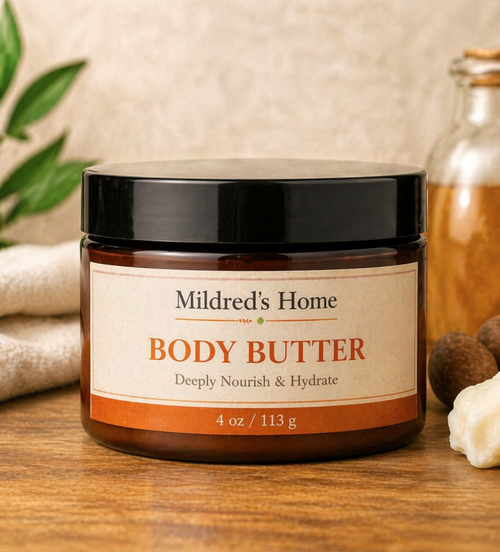 Body Butter – Orange & Vanilla (4 oz)