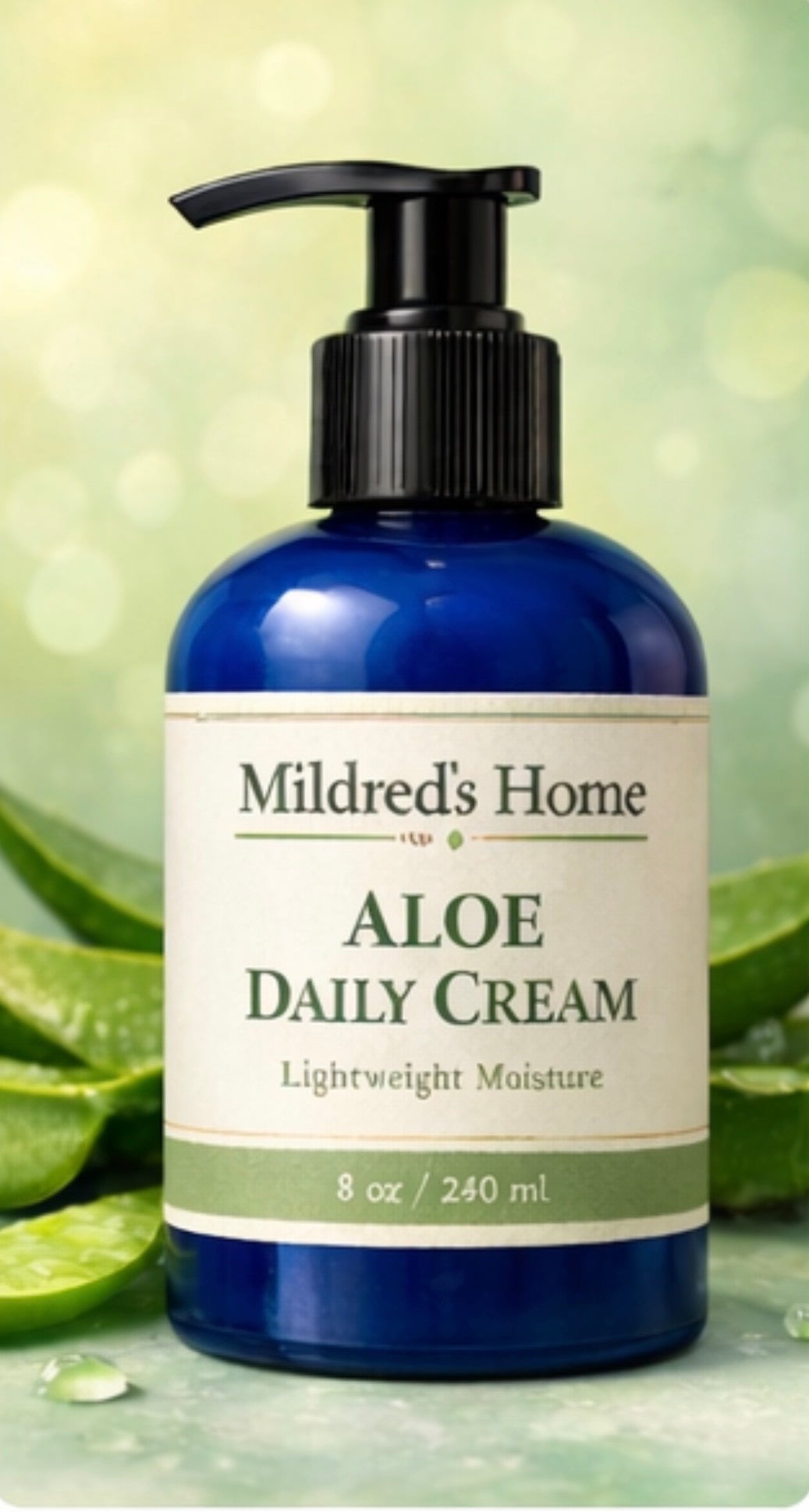 Aloe Daily Cream – Orange & Vanilla